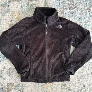 The North Face Black Fleece Jacket Kids Medium